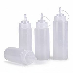 Bouteille Squeeze Souple 360 à 680mL – Doseur Sirops & Coulis | L’Art du Bar