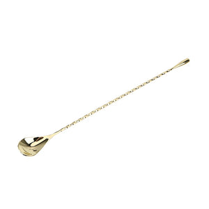 Cuillère à Cocktail Inox 30cm ou 40cm – Mélange Professionnel 4 Coloris | L’Art du Bar