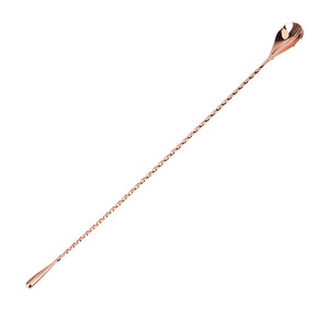 Cuillère à Cocktail Inox 30cm ou 40cm – Mélange Professionnel 4 Coloris | L’Art du Bar