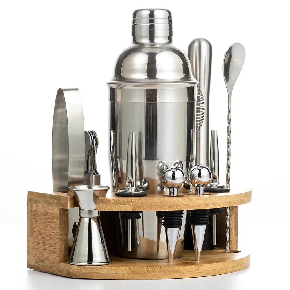 Kit Cocktail en Inox 3 à 11 Pièces – Set Barman Complet & Élégant | L’Art du Bar