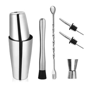 Kit Cocktail en Inox 3 à 11 Pièces – Set Barman Complet & Élégant | L’Art du Bar