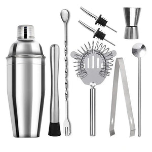 Kit Cocktail en Inox 3 à 11 Pièces – Set Barman Complet & Élégant | L’Art du Bar