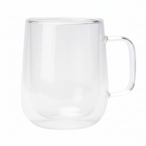Tasse en Verre Borosilicate avec Anse 150mL à 350mL – Élégance & Résistance | L’Art du Bar