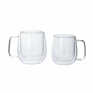 Tasse en Verre Borosilicate avec Anse 150mL à 350mL – Élégance & Résistance | L’Art du Bar