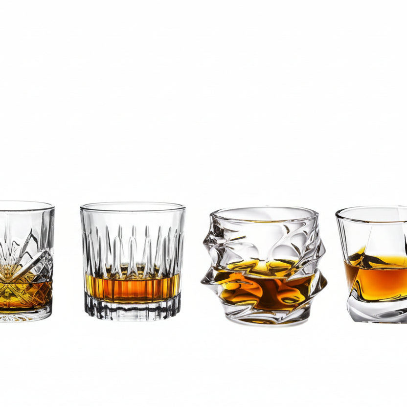 Verre à Spiritueux en Verre 230 à 320 mL – Verre à Whisky & Bourbon Premium – Accessoire de Barman | L’Art du Bar