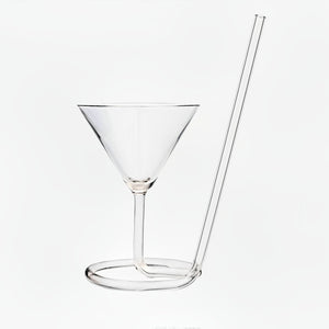 Verre à Cocktail Original en Verre – Design Créatif Élégant | L’Art du Bar