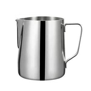 Pichet à Lait en Inox 350mL ou 600mL – Pot à Lait Barista Précision | L’Art du Bar