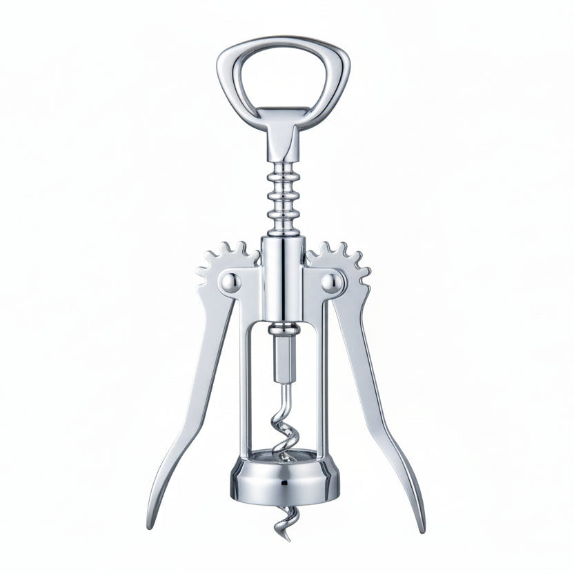 Tire-Bouchon 2 en 1 en Inox – Ouvre-Bouteille Élégant & Durable | L’Art du Bar