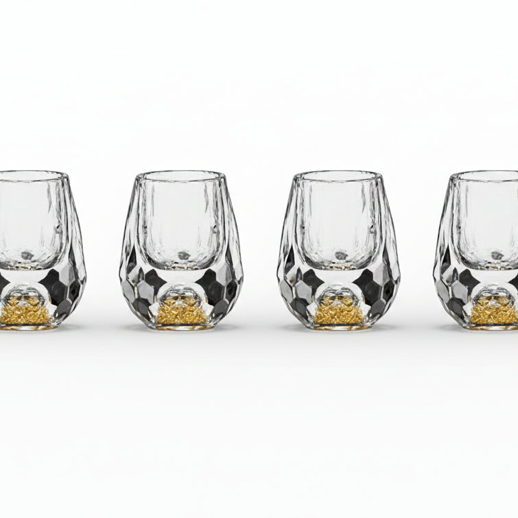 Lot de 6 Verres à Shot Signature 15mL – Design Distinctif & Élégance | L’Art du Bar